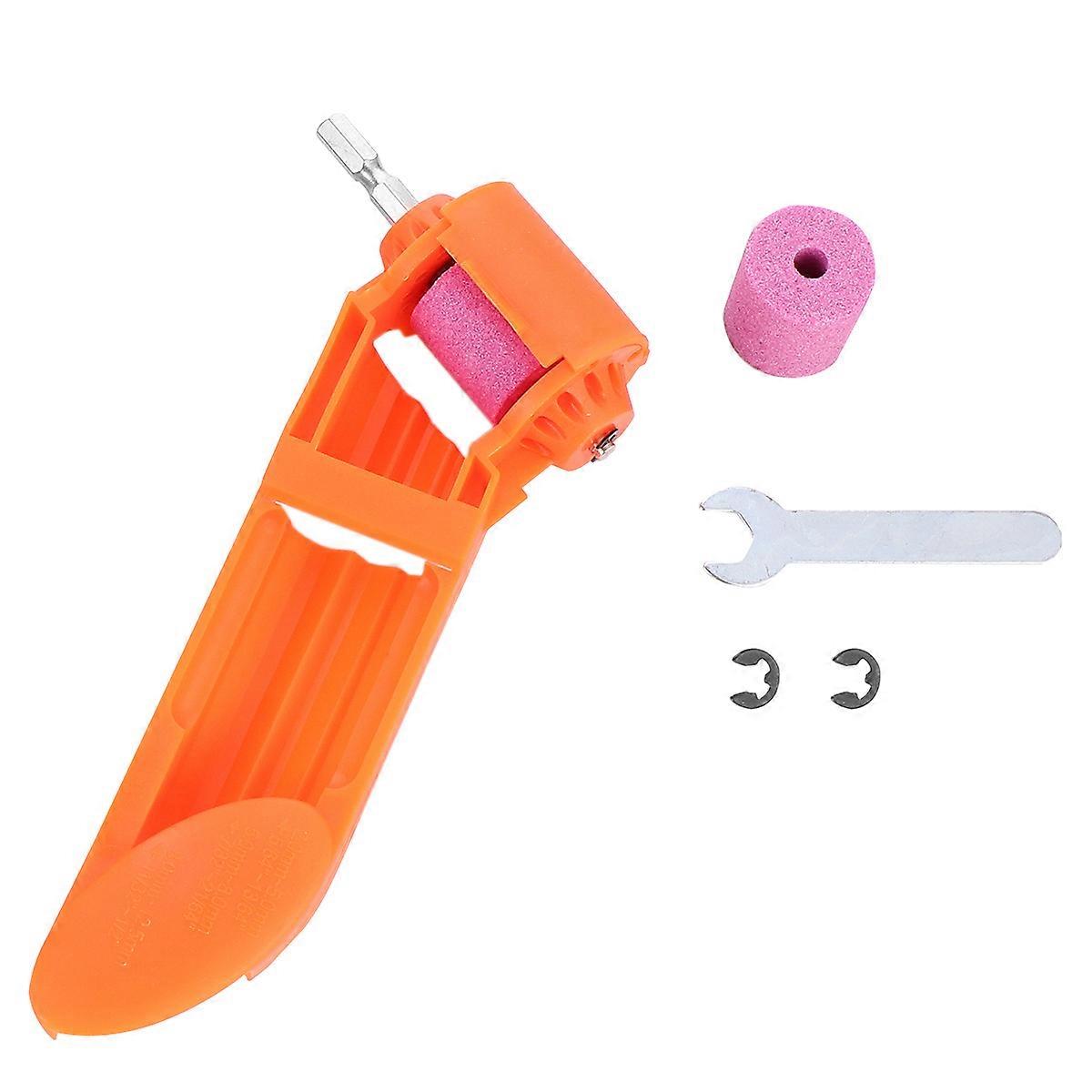 Portable Drill Bit Sharpener with Corundum Grinding Wheel for Electric Drill 2 Sets