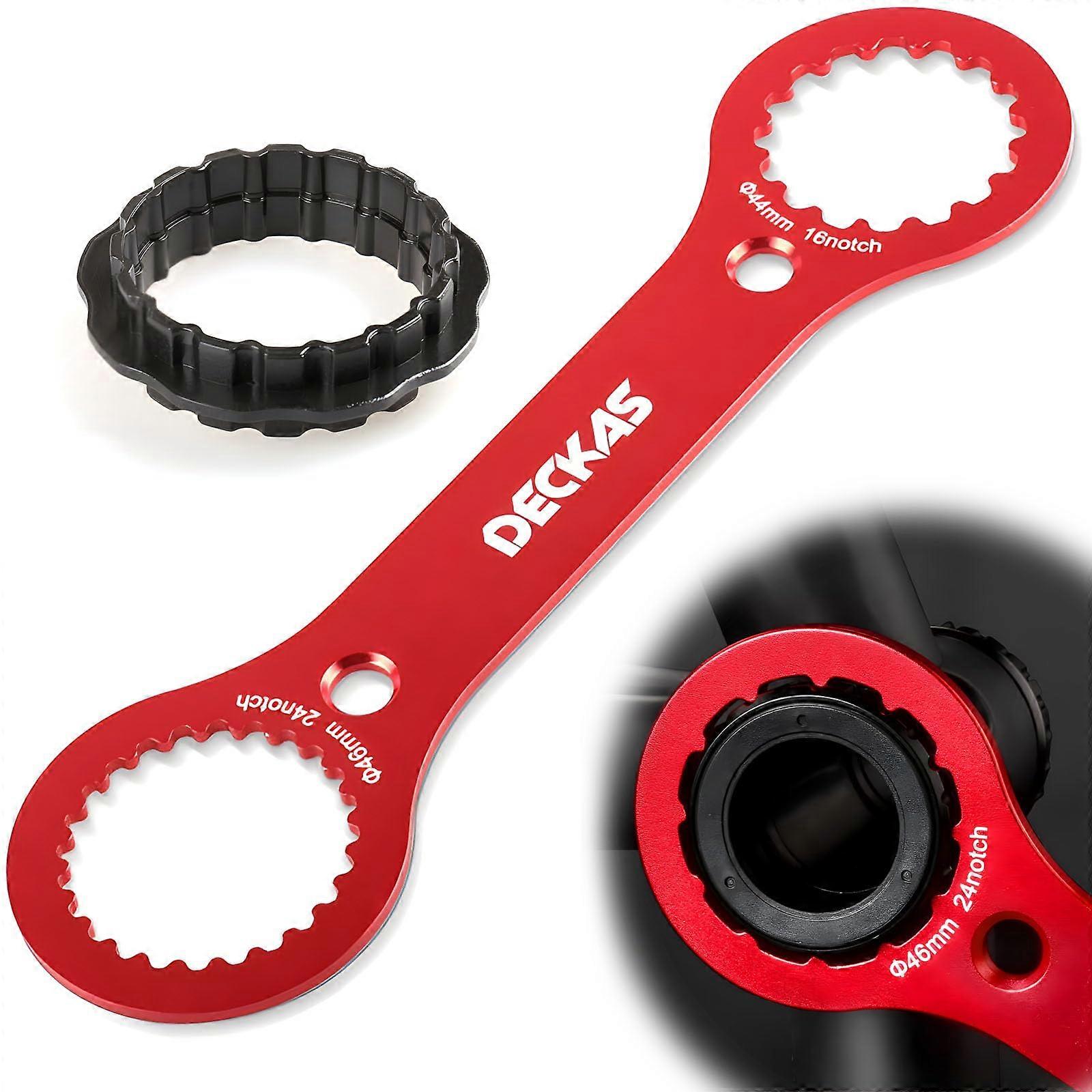 Centerlock tool, red BB wrench, bicycle bottom bracket wrench, bottom bracket remover for Dub/TlFc32/TlFc25/TlFc24, for bicycle repairs.