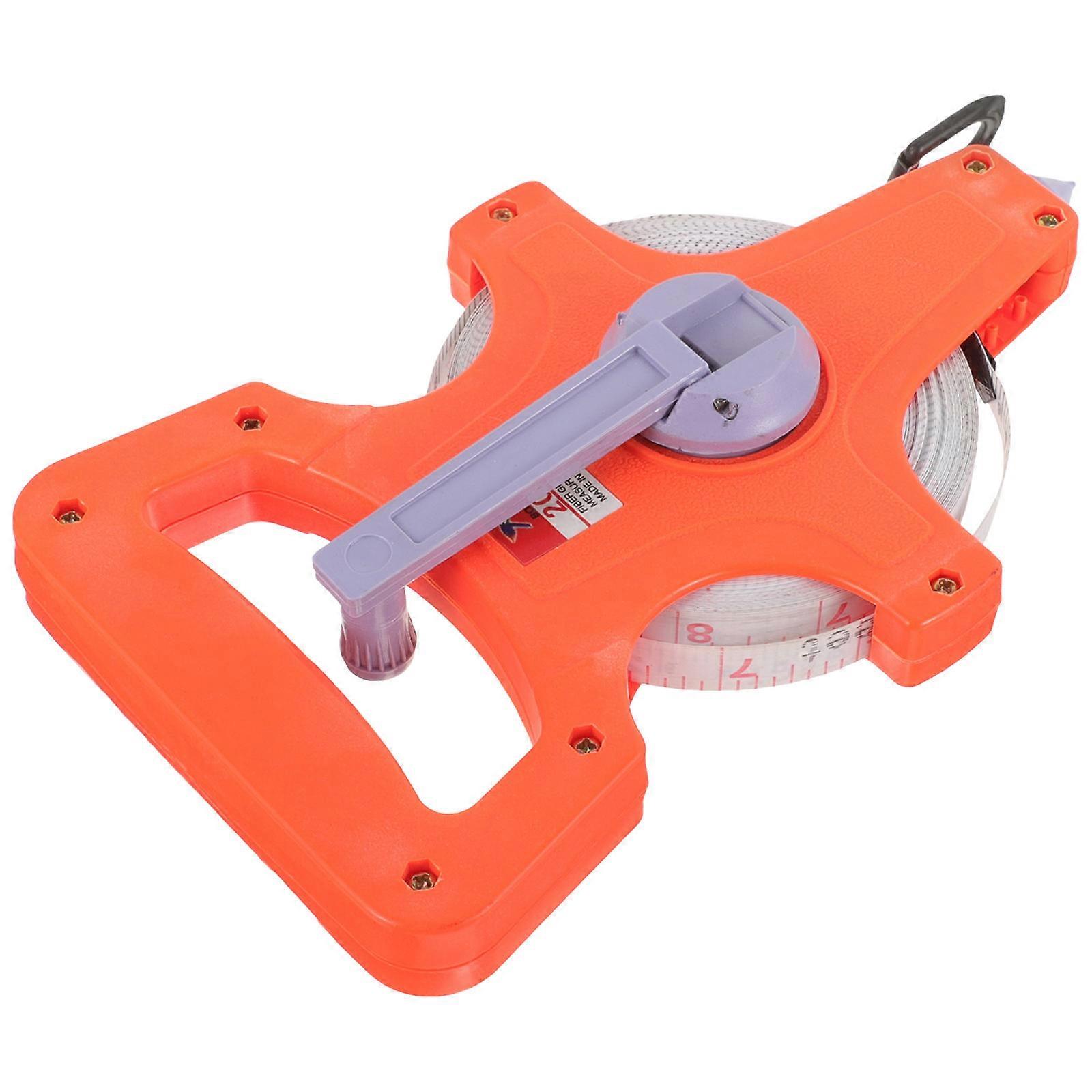 Tape Measure Metric Long Tape Measure Tapered Pillar Track and Field High Visibility 1Set