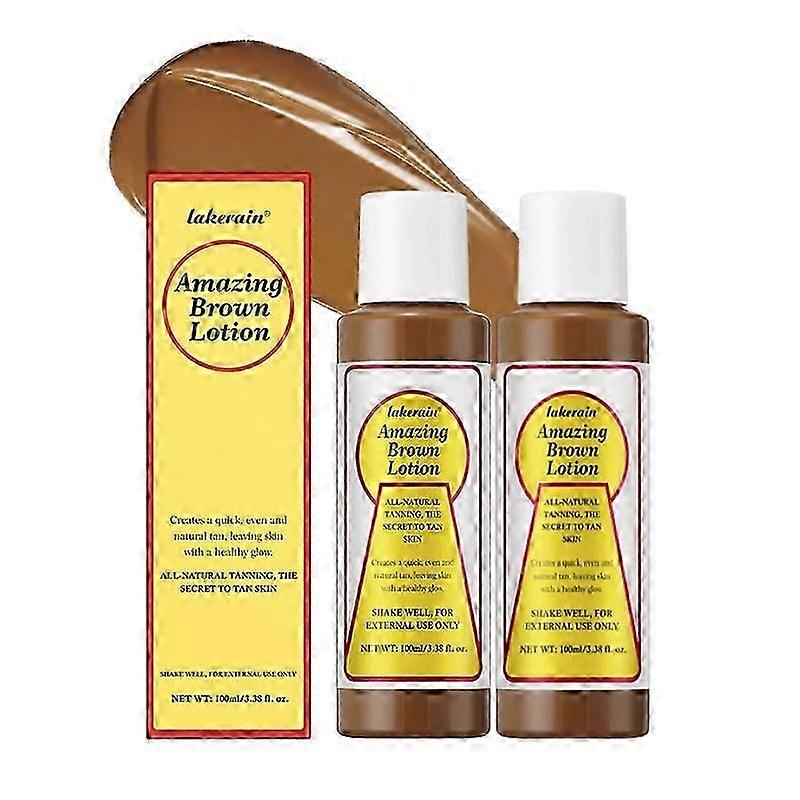 2 قطعة مذهلة ماوي بيب بعد لوشن براوننج فورست داكن تان 100 مل دباغة