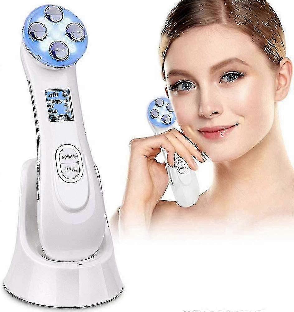 Facial Lifting Ultrasonic Beauty Device Machine Led Light Therapy