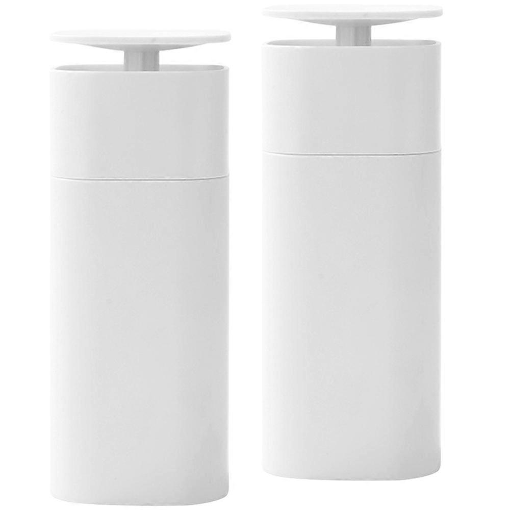 Empty Bottle 2Set Cosmetic Liquid Storage Refillable Leak-Proof Design For Household Makeup Room Setup