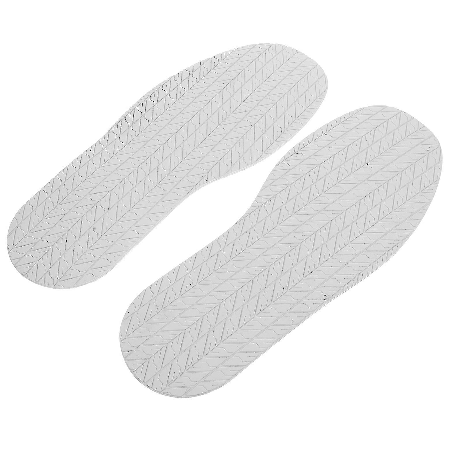 White Rubber for Shoes Easy to Apply and Cut as Needed Multiuse Shoe Bottom Pad 1 Pair