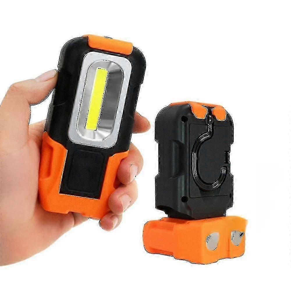 Foldable Lamp With Magnetic Base And Crochet Lot Of 3 Of ,portable Magnetic Batteries Not Included