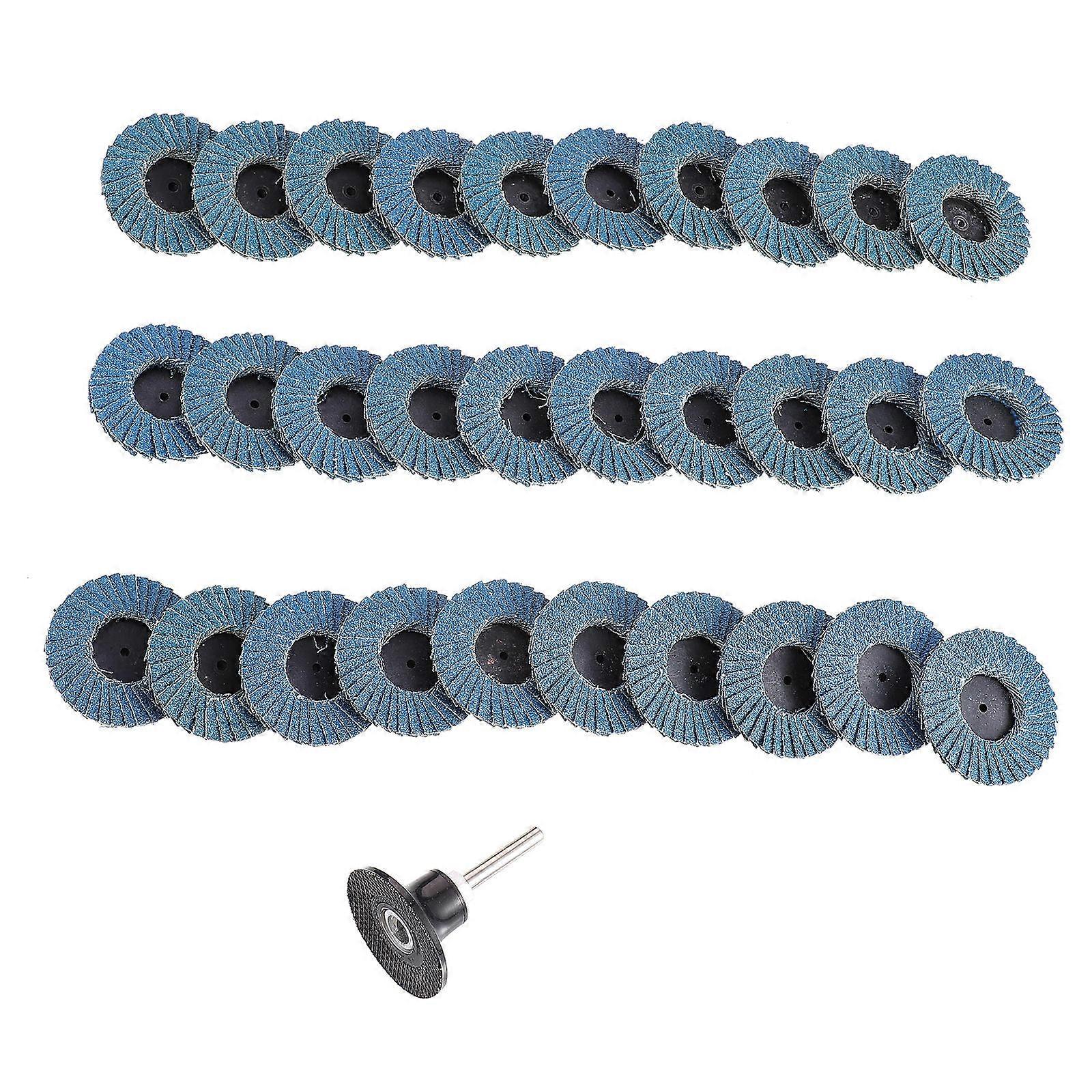 Flap Discs 31 Pcs Professional Grinding Wheels For Metalworking Tools 2 Inches Blue For Efficient Grinding