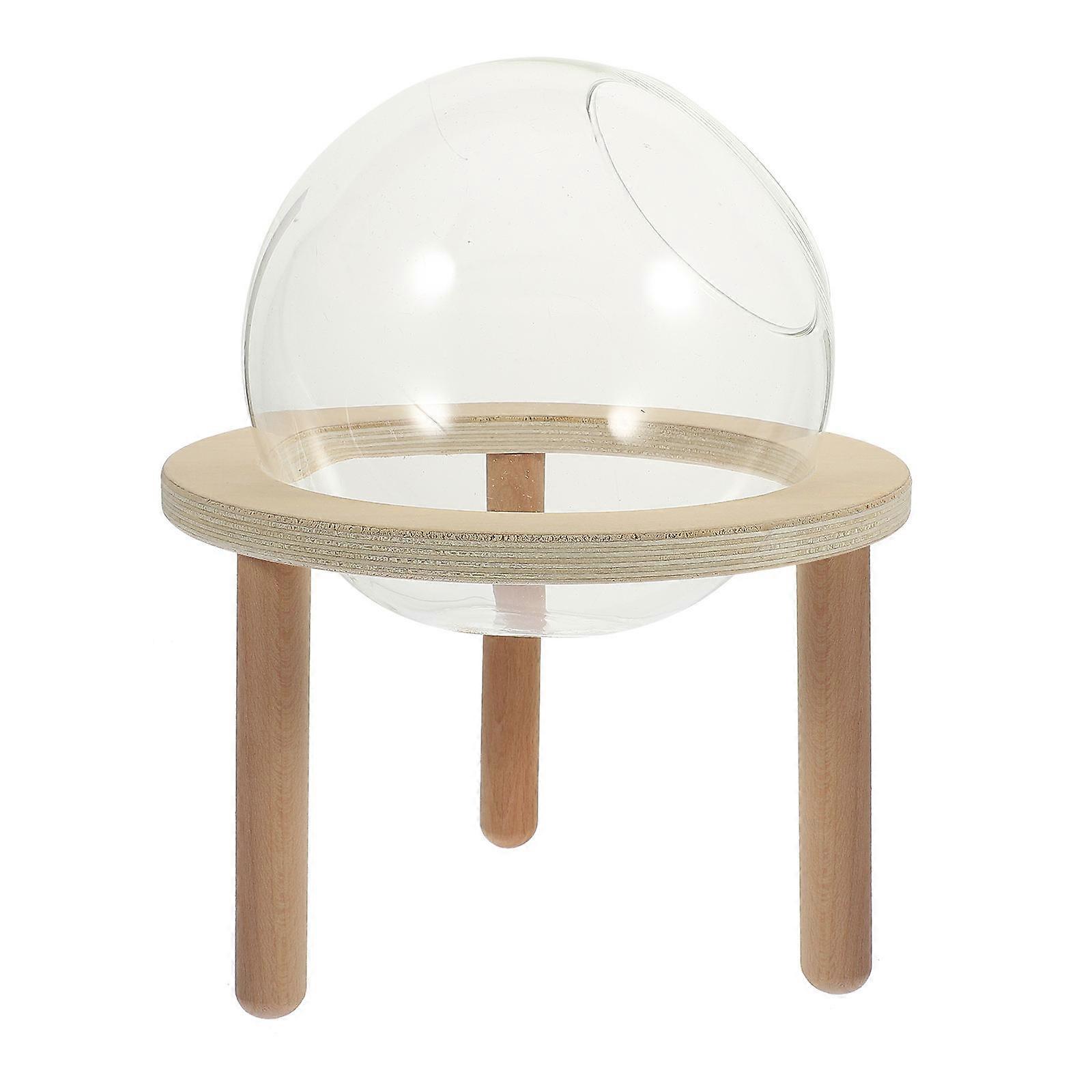 Transparent Hamster Bathtub, Wear Resistant Household Bathroom Container for Pets, Easy to Assemble, Creative and Practical Design for Hamsters and
