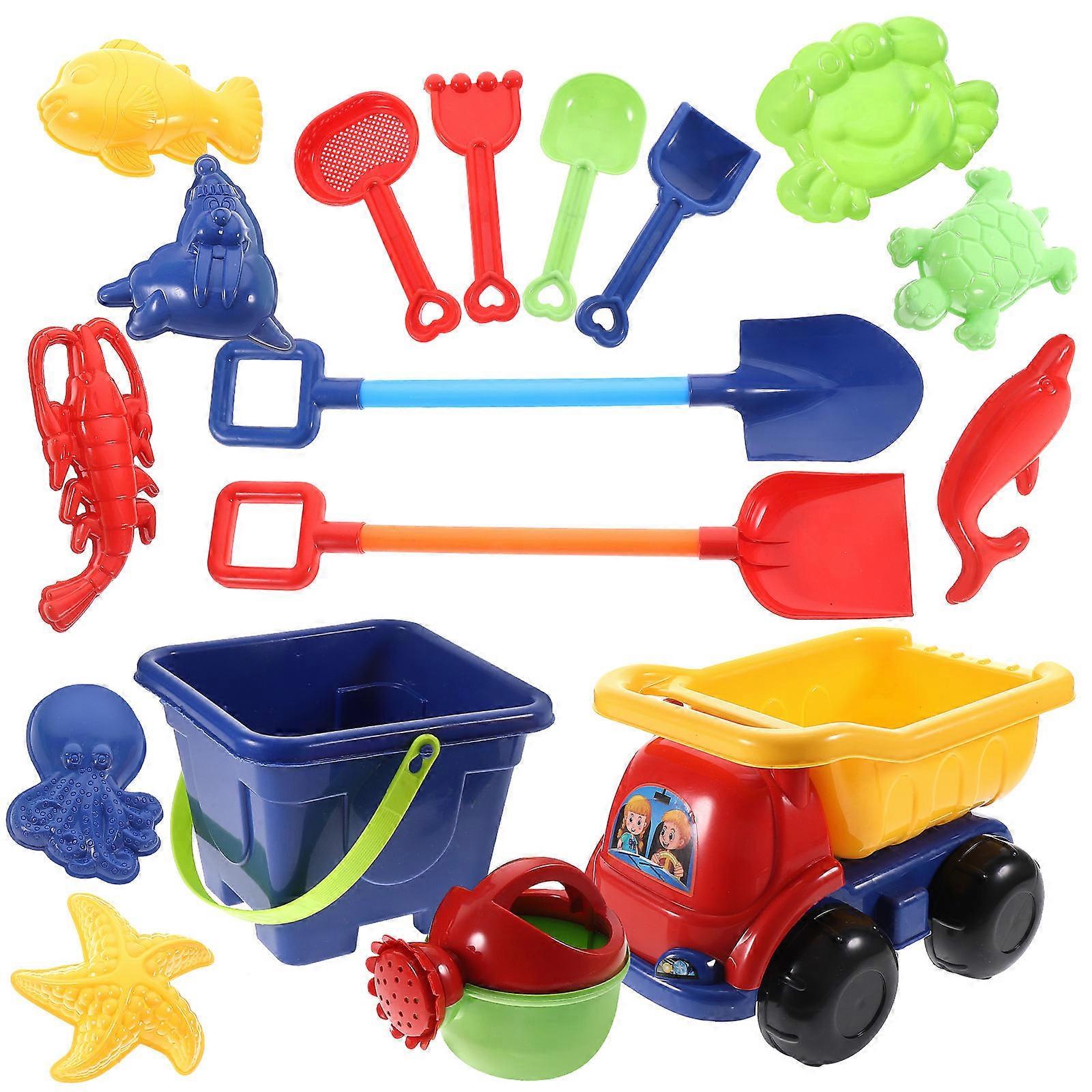 Beach Digging Play Set for Toddlers Sport and Outdoor Toys Assorted Color 10.2×6.3×4.7in Imagination Development 1Set