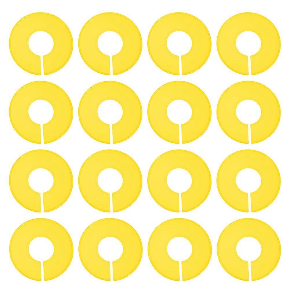 20pcs Round Plastic Clothes Dividers for Wardrobes – Lightweight Closet Separators for Clothing Racks – Home and Retail Organization