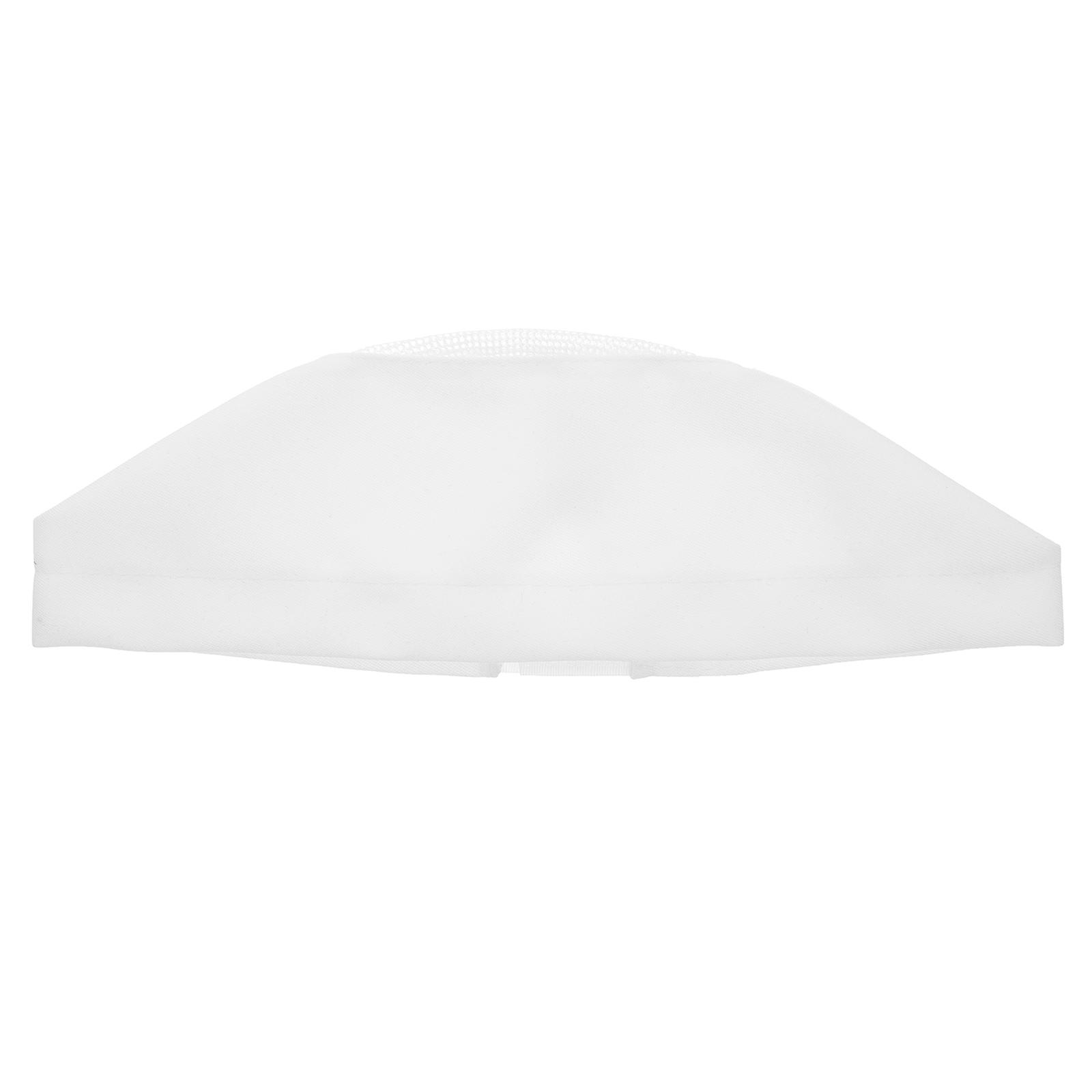 透气厨师帽经典形状厨房使用餐厅制服 19X19X11CM 1 套