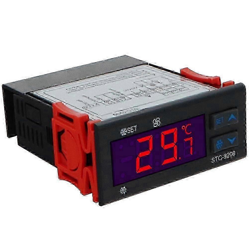 Digital Temperature Controller with Refrigeration Defrosting Fan and Alarm Features - Model STC-9200