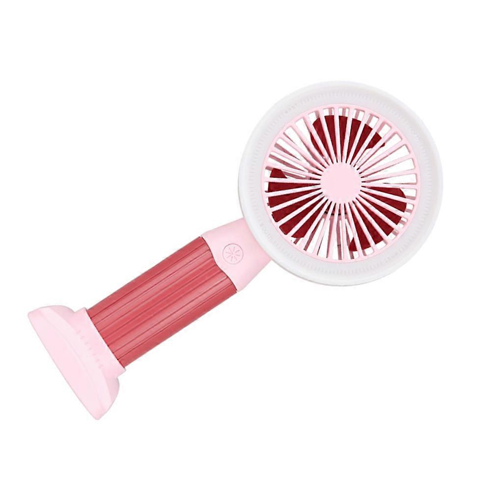 Compact Mini Fan For Friends Family Use In Pink 1Pack Low Noise Cooling