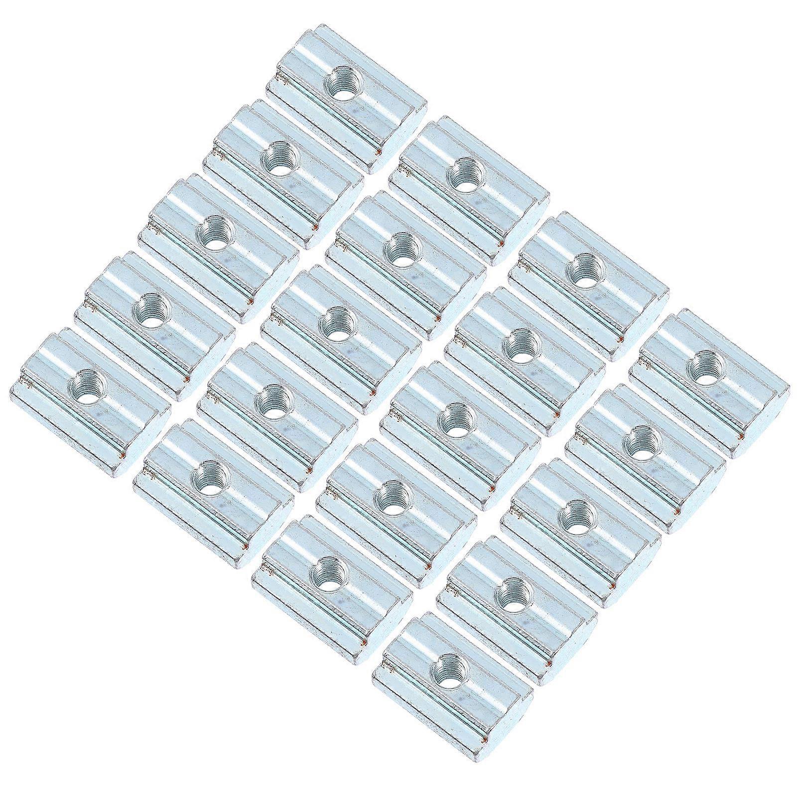Aluminum Extrusion Hardware 20Pcs Sliding For Industrial Applications Easy Installation Reliable