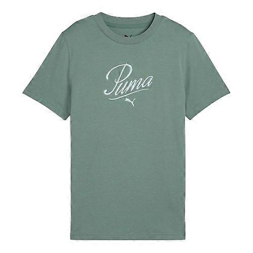 Puma Childrens/Kids Essential Script T-Shirt