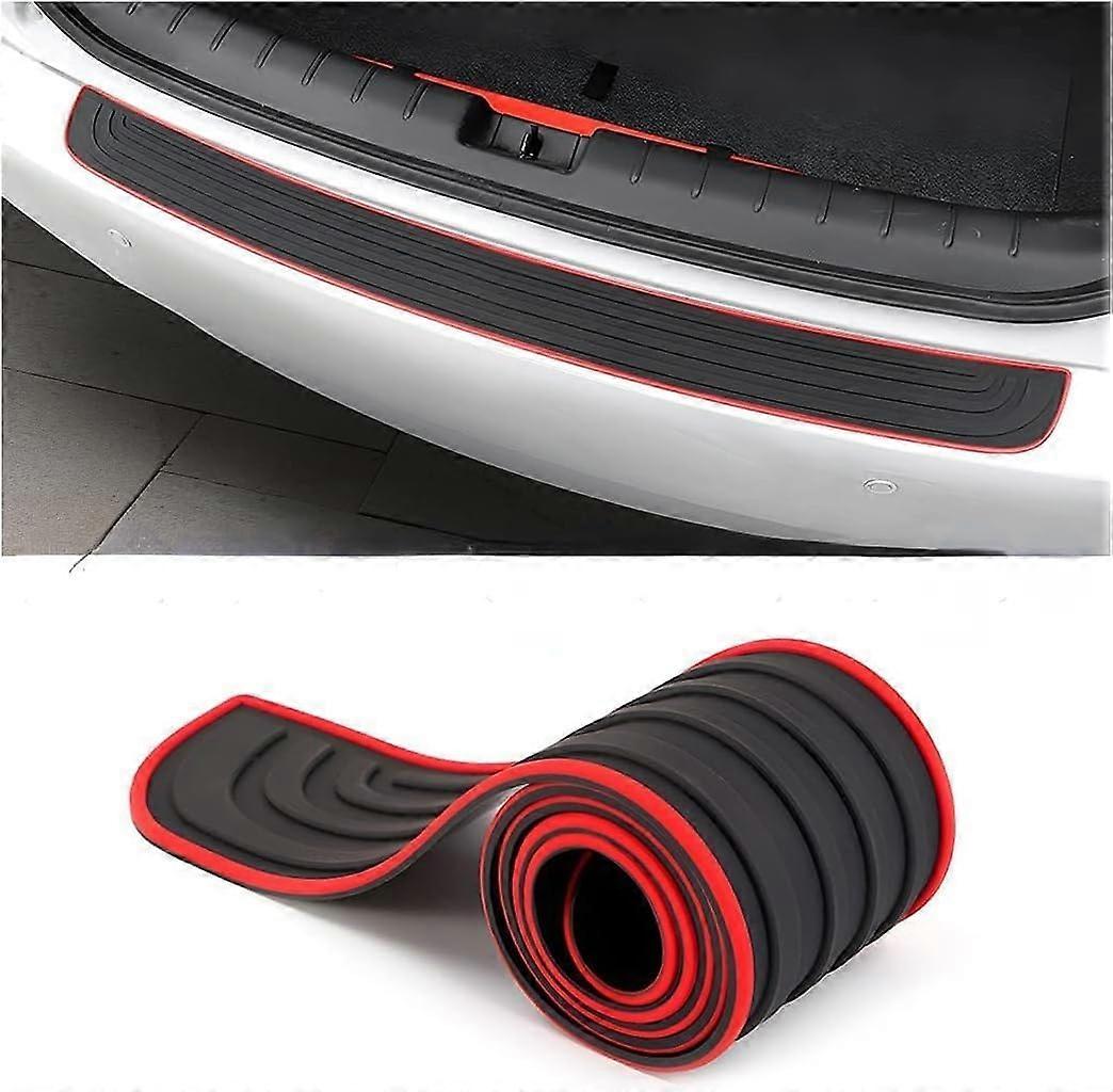 Car Boot Sill Protector For Skoda Fabia IV 2021, Self-Adhesive Protection, Anti-Scratch Sill Edge Sticker, 9x104mm