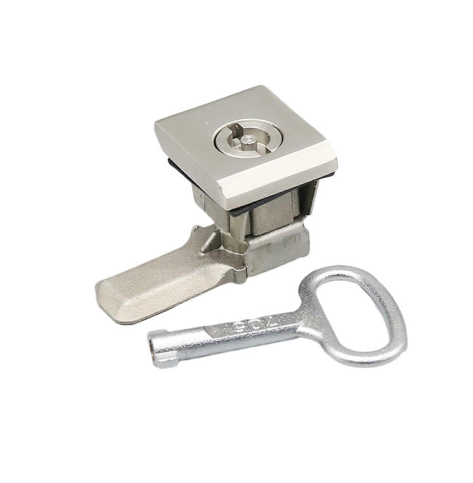 304 Edelstahl MS813-B Lever Lock For Distribution Cabinet Square-Shaft Lock 1 Pc