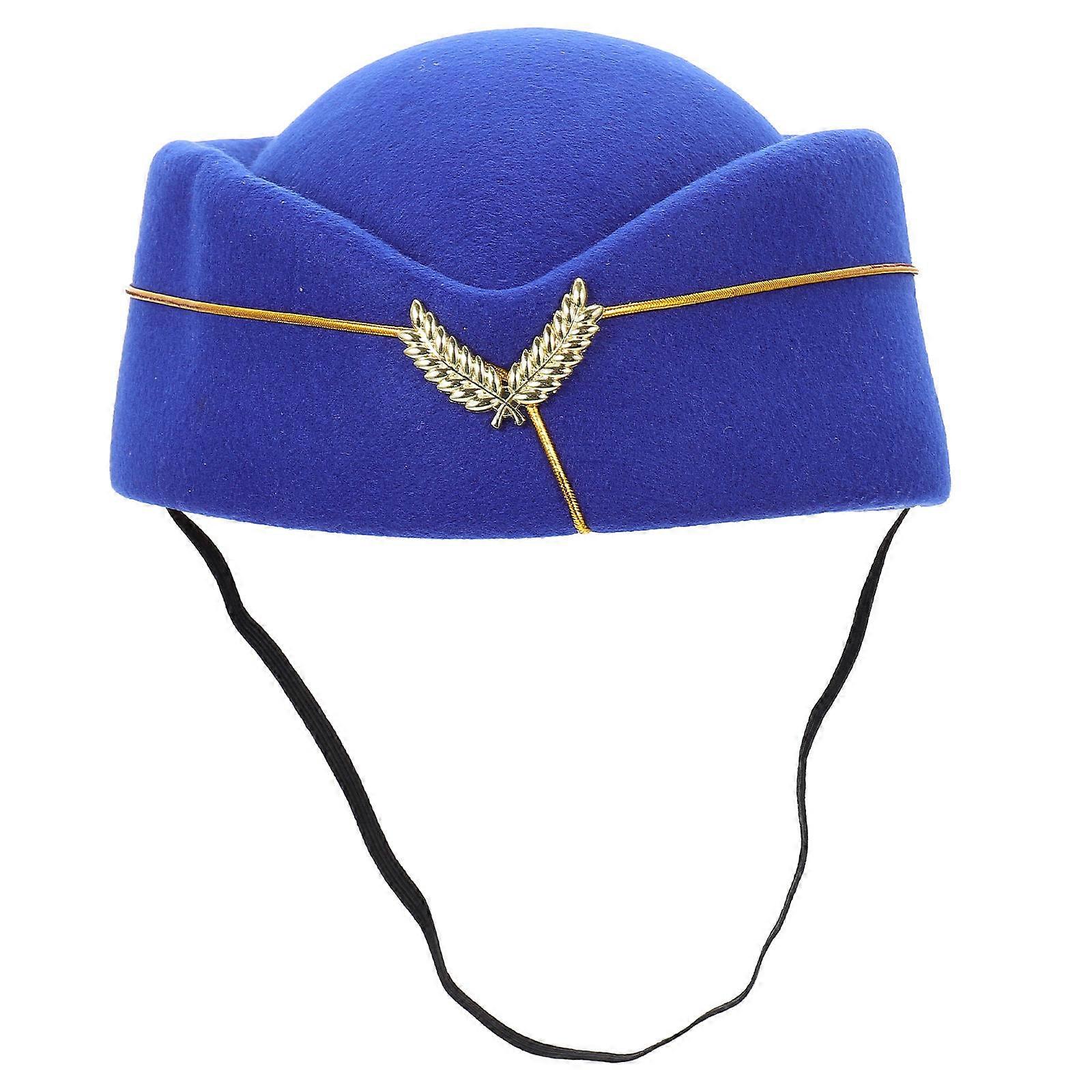 Women's Flight Attendant Hats, Durable Quality for Various Costume Needs