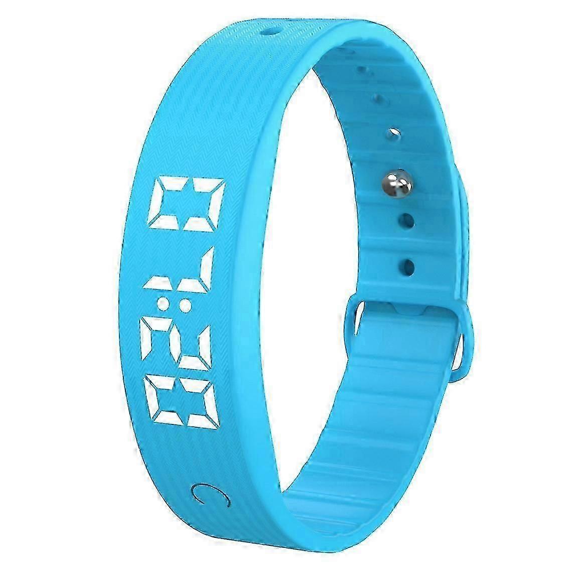 W5SV Smart Bracelet with Vibrating Alarm, Sleep Monitoring Digital Display Electric Watch - Green