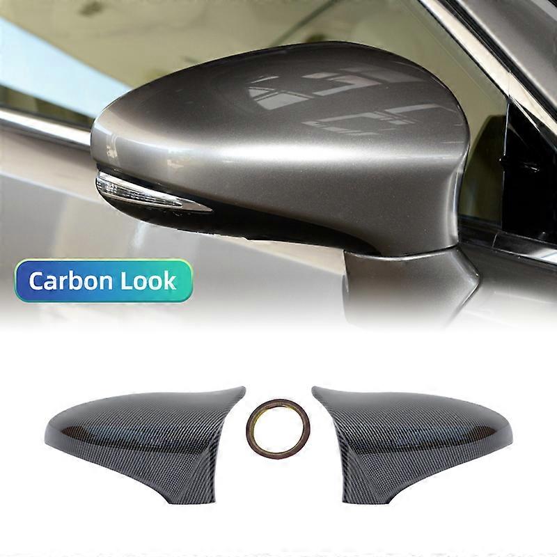 Applicable LHD Pair Glossy Black Side Rearview Wing Mirror For Lexus IS200 IS250 IS300 IS350 2014-2020 M Style Rear View Mirror Cover Cap