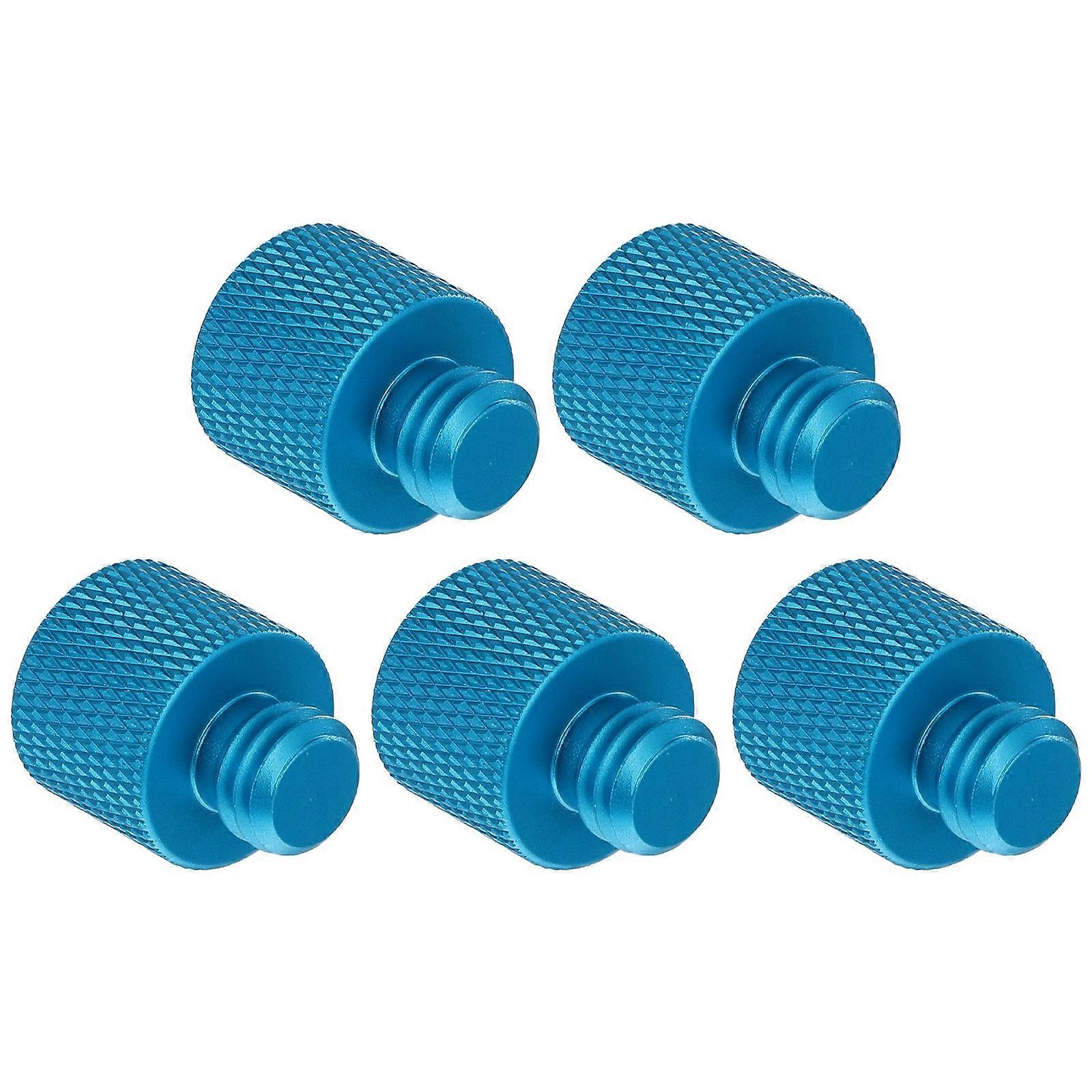 5pcs Microphone Screw Adapter 3/8 Female to 1/4 Adapter for Microphone Bracket Stand