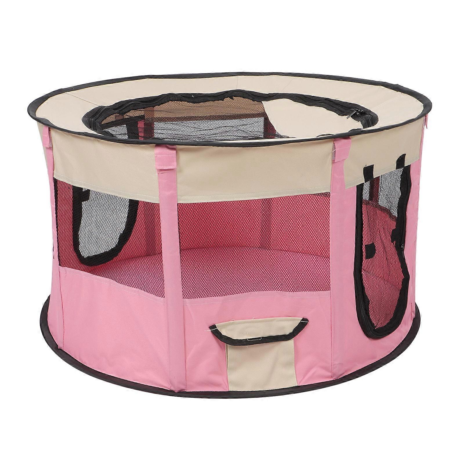 Foldable Small Pets Playpen With Enclosed Structure For Travel And Home Environments 70X70X40CM Pet Owners 1Pack