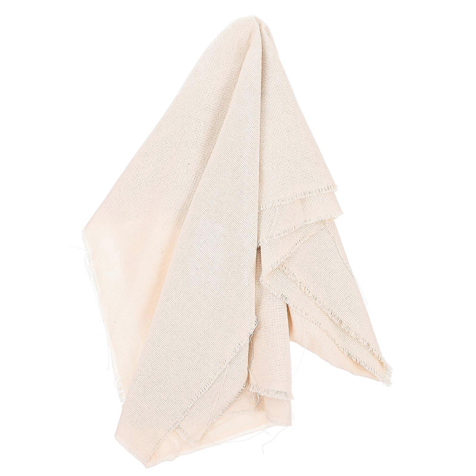 Russia Embroidery Cloth for Home White Professional Needlework Stitching Cloth 1Pc