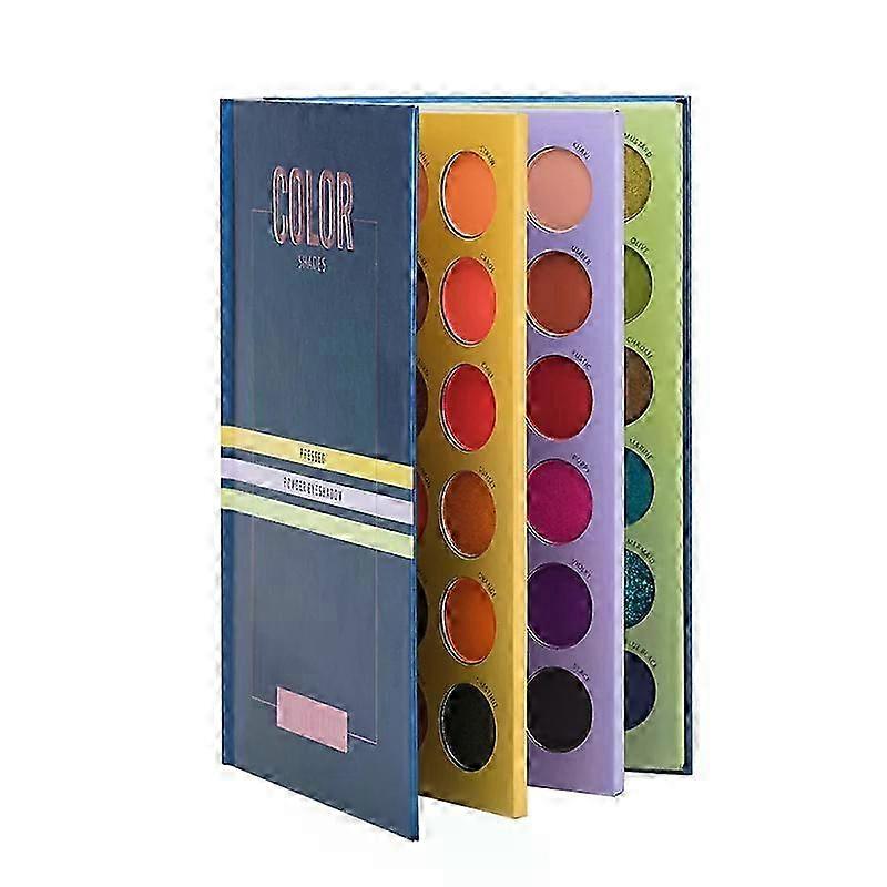 Beauty Glazed 60/72 Color Three-layer Book Style Make Up Cosmetic Highlight Eyeshadow Palette Matte Pearlescent Eye Shadow
