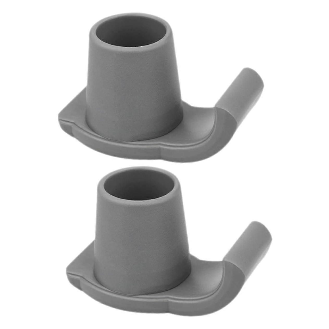 Non Slip Sledges For Walker Set Of 2 Plastic Grey Glides Replacement Sliders