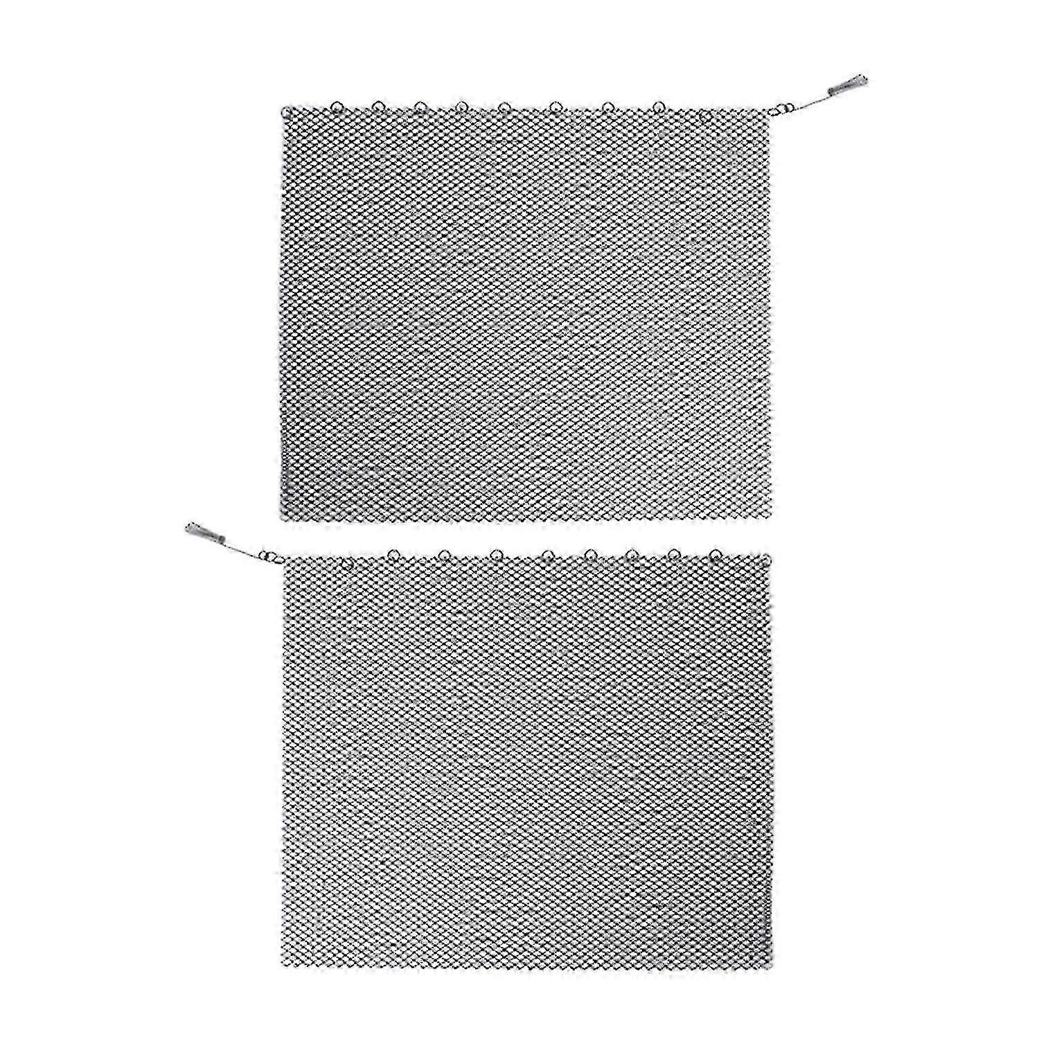 Set Fireplace Screen Moisture-resistant Spark Proof Full Coverage Hearth