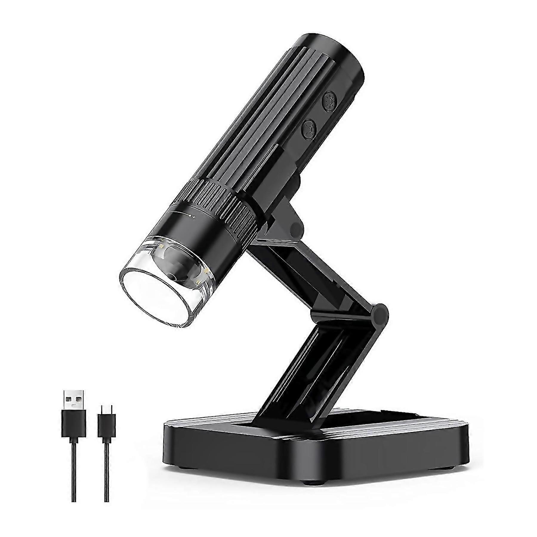 For wireless digital microscope 50x1000x magnification wifi usb handheld portable mini microscope ca