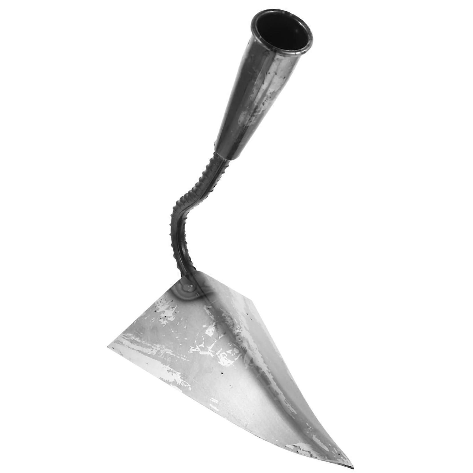 Garden Hoe with Stainless Steel Blade for Digging and Weeding, Small Hand Tool for Gardening Tasks