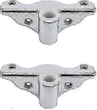 Halterung für Ruderdollen aus Edelstahl 316, 2er-Pack mit 1/2" Schaft
