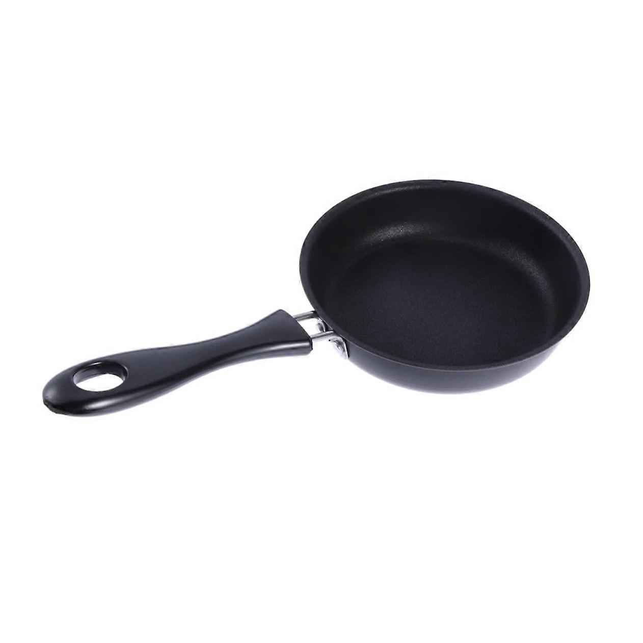 Mini Non Stick Frying Pan for Eggs and Pancakes, 8-Inch Induction and Gas Cooker Compatible, Easy to Clean for Outdoor BBQ