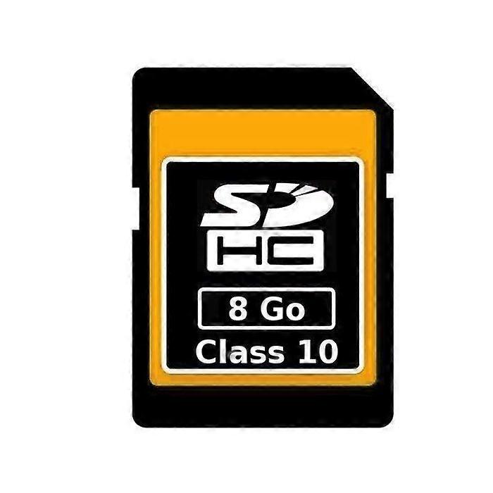 SDHC Memory Card - YONIS - 8 GB - Class 10 - Camera Compatible - Black Box