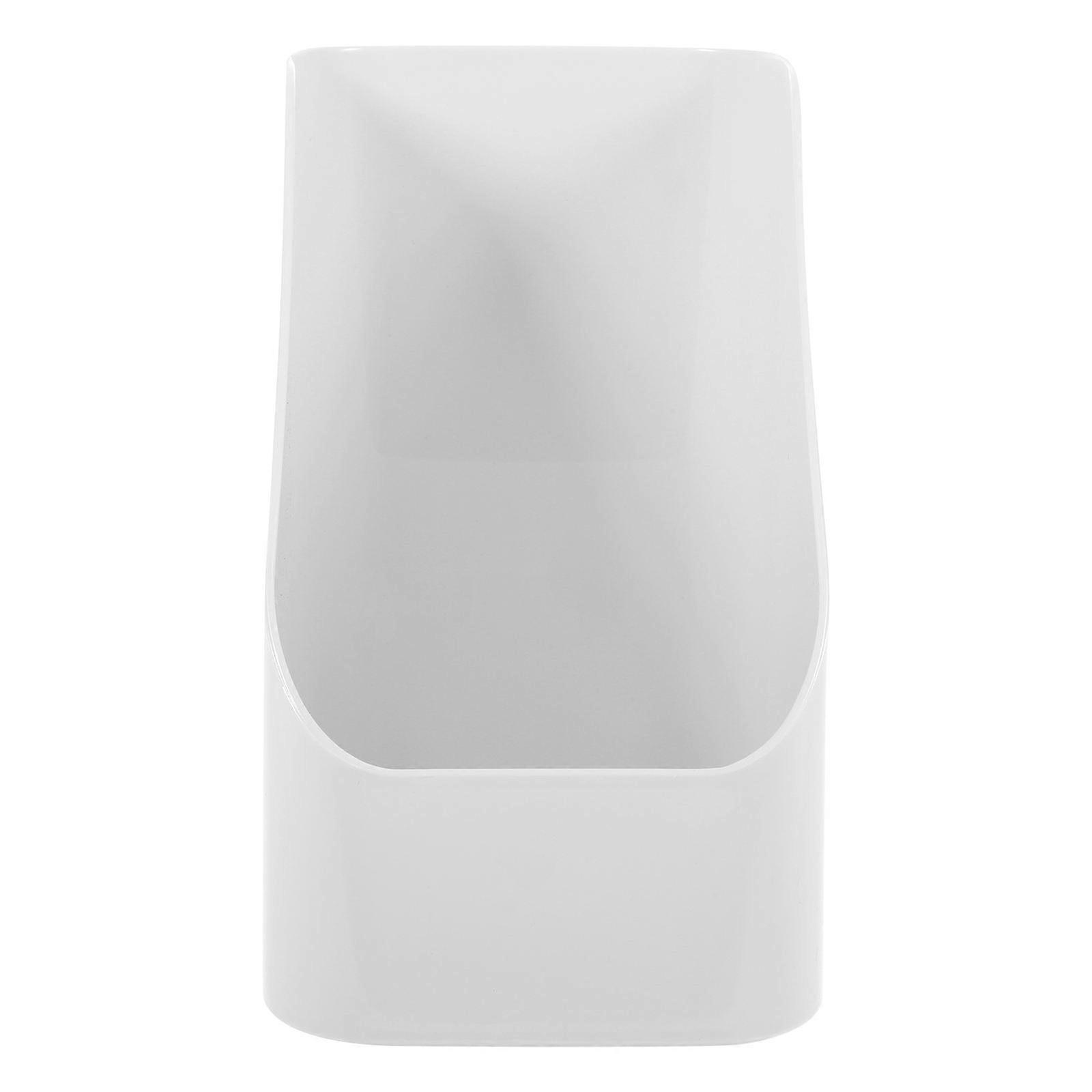 Coffee Station Organizer Tea Packet Holder for Restaurants White Pet for Holding Instant Coffee 1Set