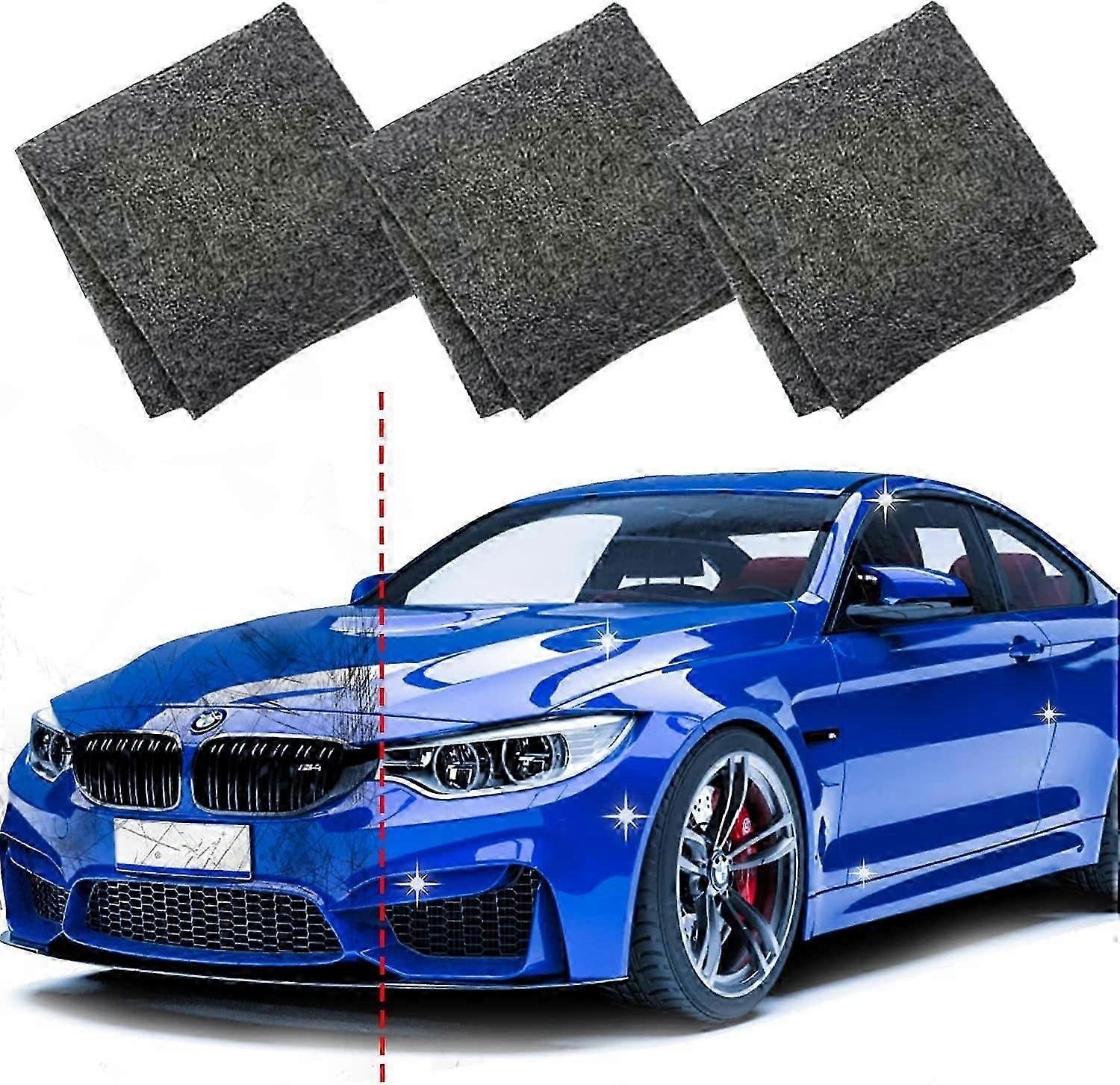 Nano Sparkle Cloth for Car Scratches, Nano Cloth Scratch Remover with Scratch Repair and Water Polishing, Nano Cloth Car Scratch Remover for All Kinds