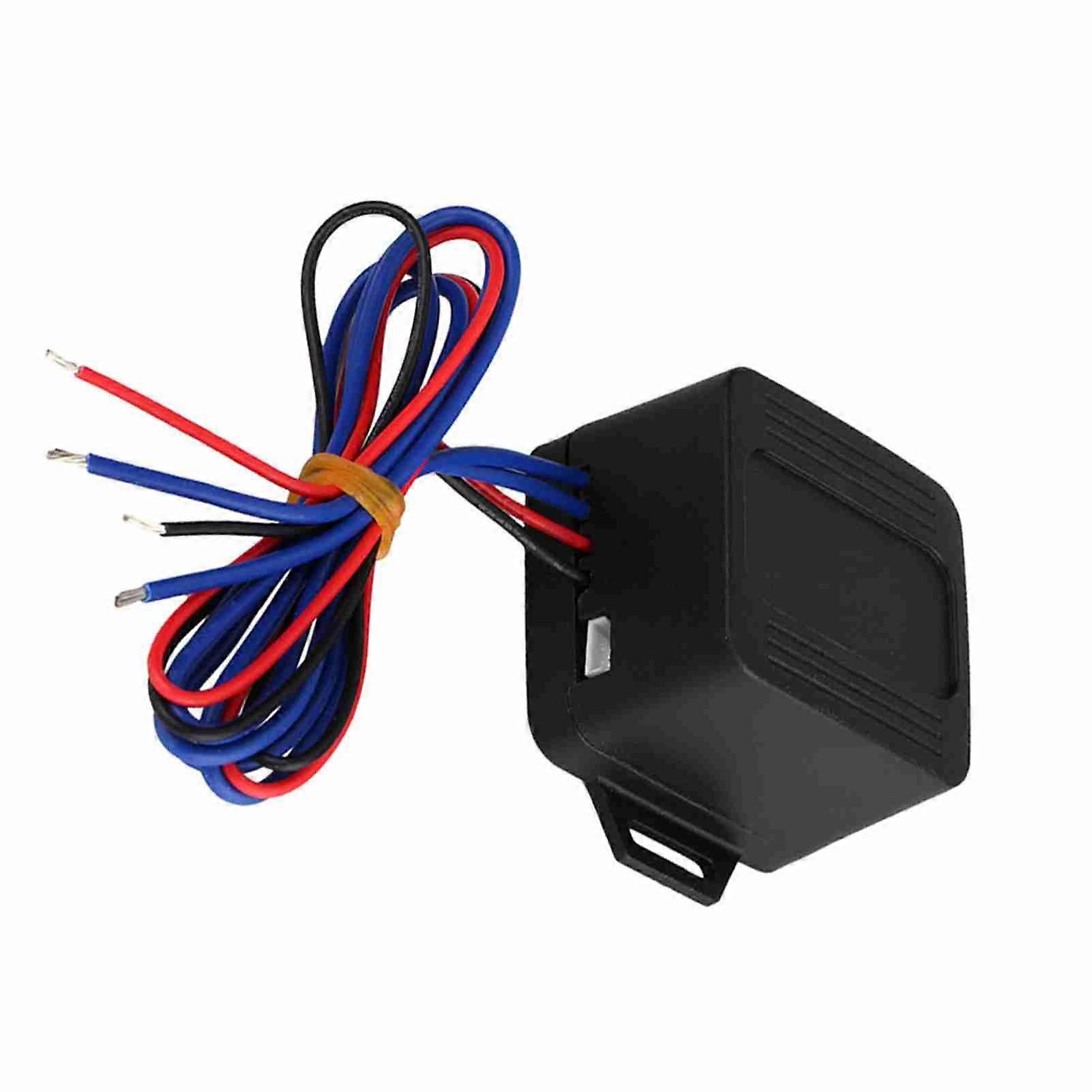 Universal 12V Car Engine Start Push Button Switch Blue LED 3.7x3.3cm