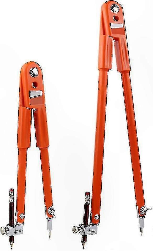 Adjustable Woodworking Compass for Large Diameter Geometry Marking and Scribing Tools