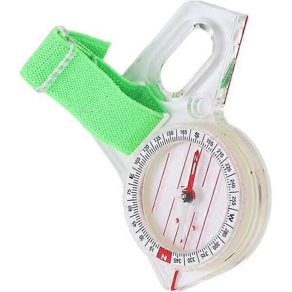 Thumb-oriented compass, high-performance acrylic, luminous, waterproof and portable