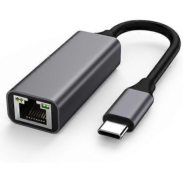 USB C to Ethernet Adapter, Type-C to RJ45 Gigabit Ethernet for iPhone 15 Pro Max