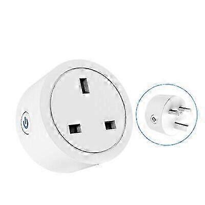 20A Smart WiFi UK Plug Socket with Power Monitor - Compatible with TUYA App for Home Use