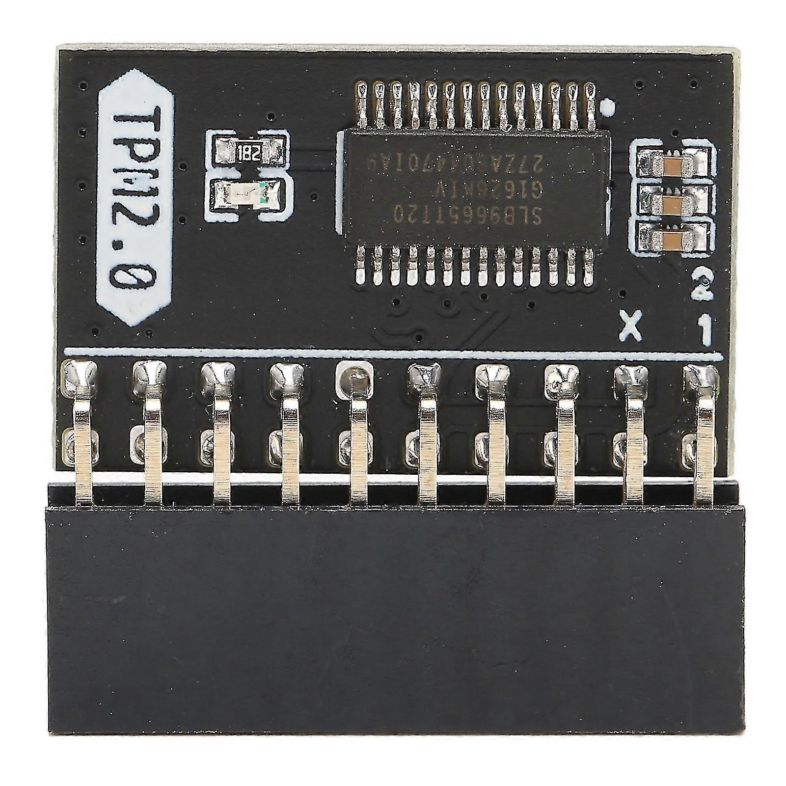 20-pin TPM 2.0 Encryption Security Module, Independently Encrypted, Suitable for Gigabyte and ASUS Motherboards