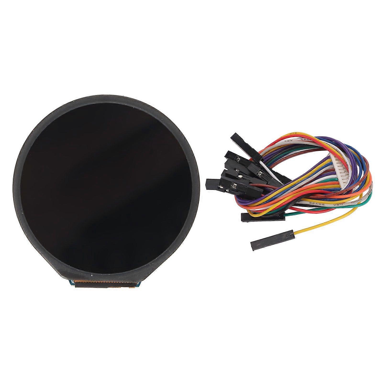 1.28inch Round LCD IPS Module with Touch Panel 240x240 Resolution SPI I2C Touch Interface Touch LCD Module for Raspberry Pi