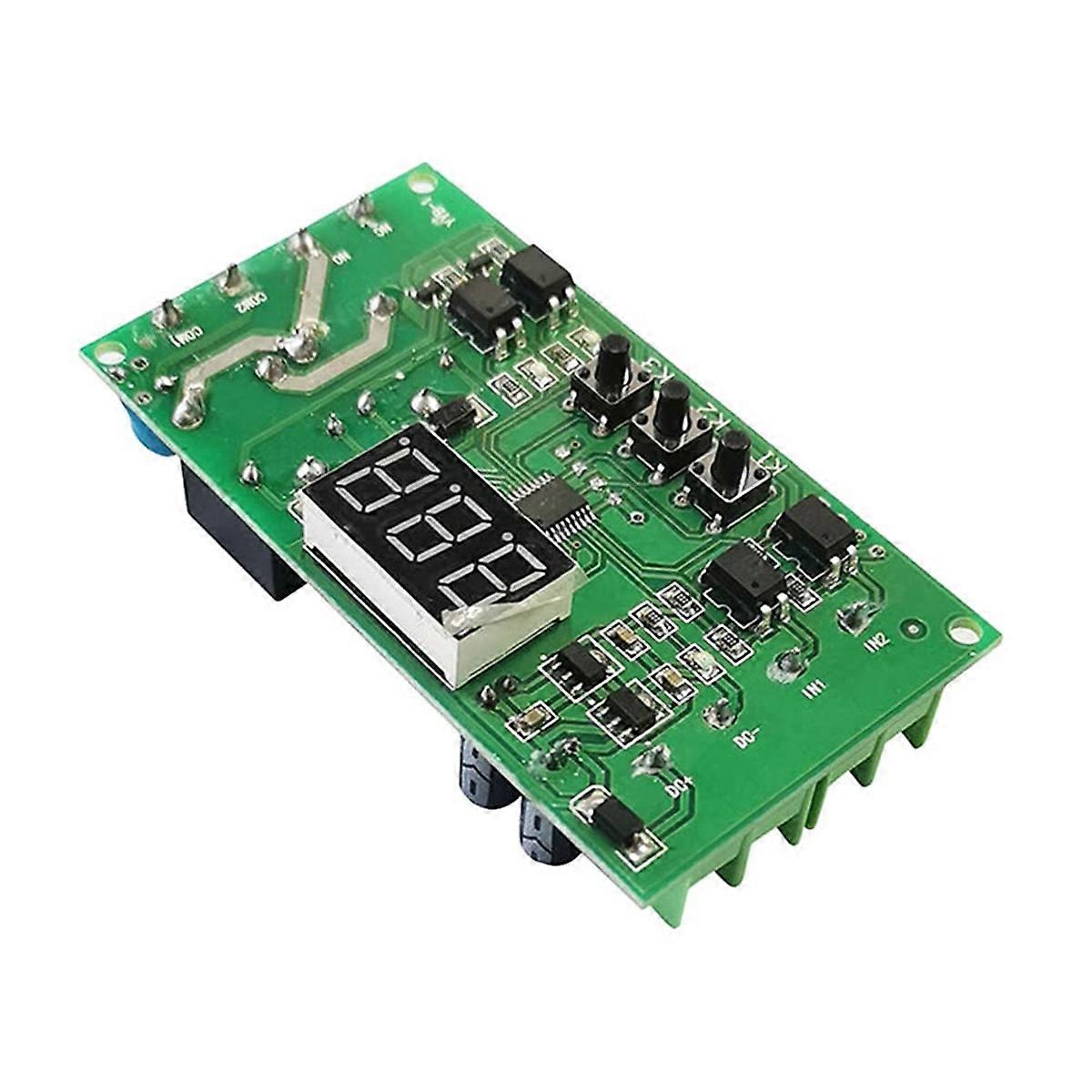 12V DC Motor Driver Board with Forward/Reverse Control, Low-Level Trigger, Programmable Delay and Timing Relay Module