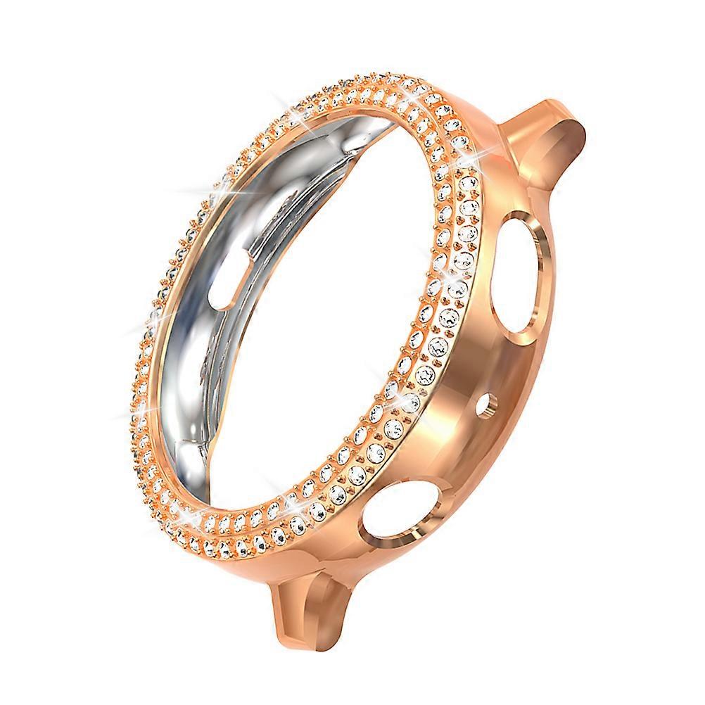 Watch Active 2 Protective Case with Precise Cutouts Full Protection Anti Scratch Golden PC
