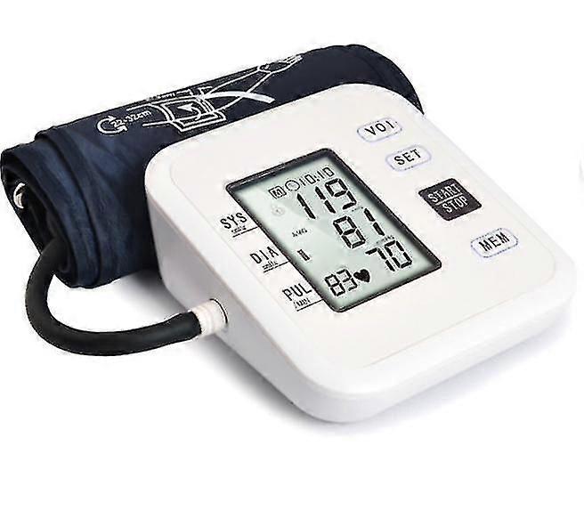 Automatisk blodtrycksmätare för överarmen, hemmabruk