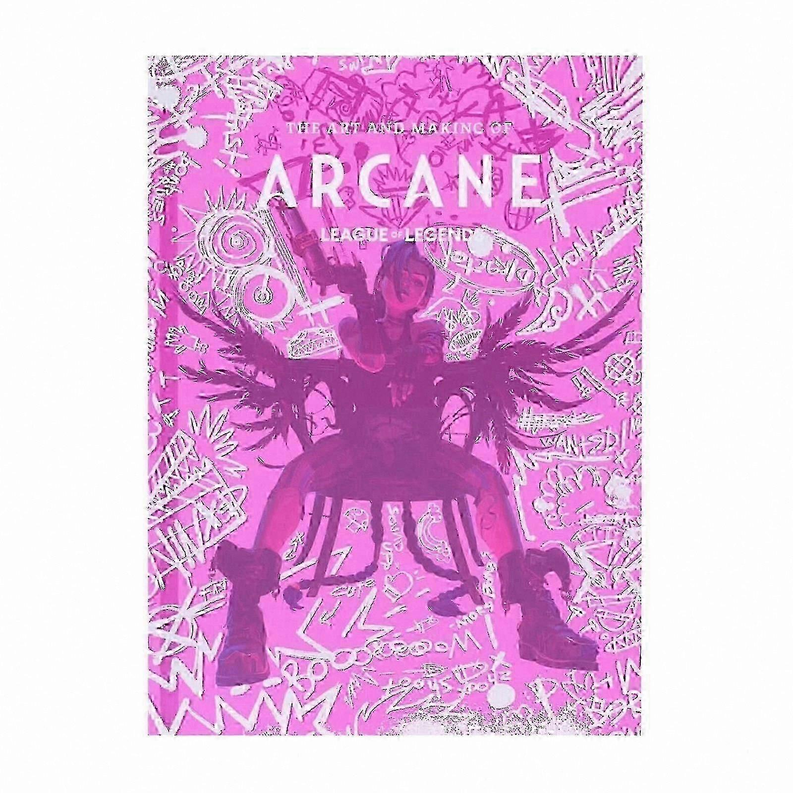25-26 Arcane Art Book : La création d’un chef-d’œuvre du jeu vidéo, édition reliée par Elisabeth, le cadeau idéal pour les joueurs