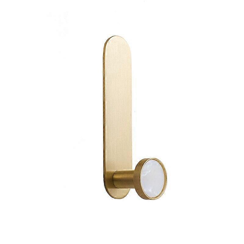 Golden Coat Robe Hook Brass Hooks Wall Clothes