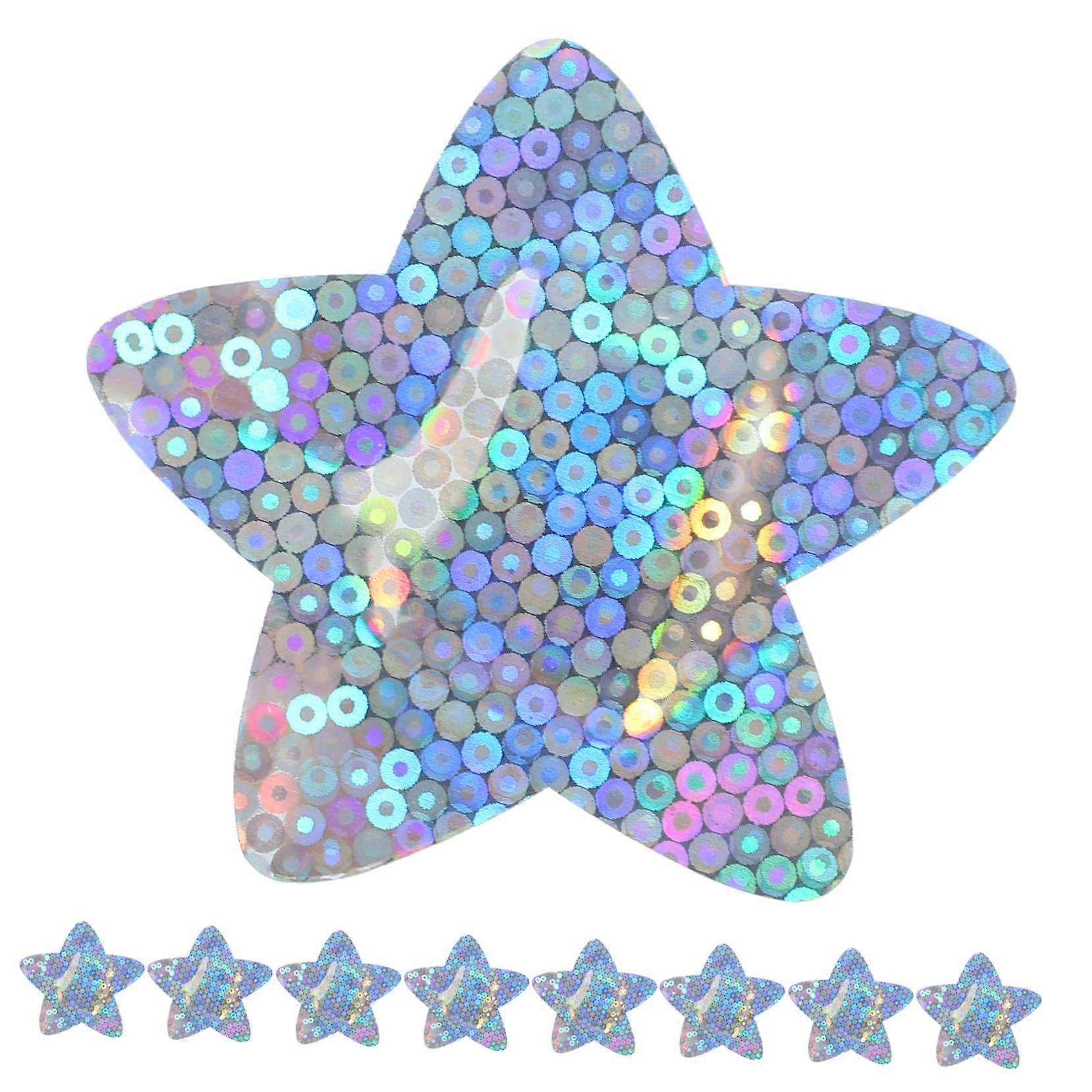 Star Glitter Adhesive Bandages 50Pcs StarShaped Wound Protectors, Breathable Patch Design, Portable for Minor Cuts