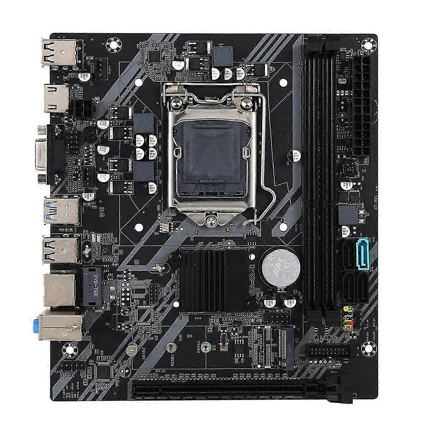 B75 desktop computer motherboard memory supports 2/3 generation CPU