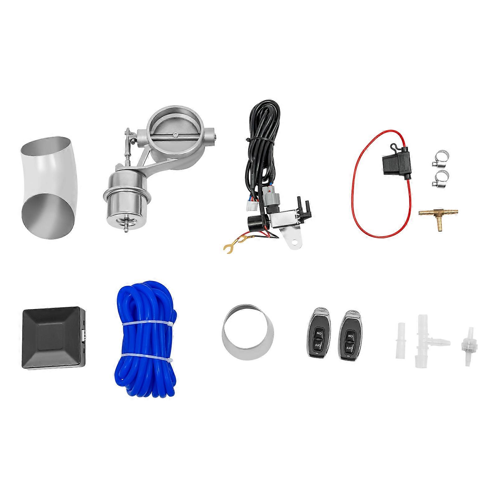 Automobile Remote Control Exhaust Valve 63MM/2.5IN Caliber for Customized Sound & Performance Boost